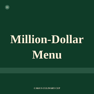 Million-Dollar Menu